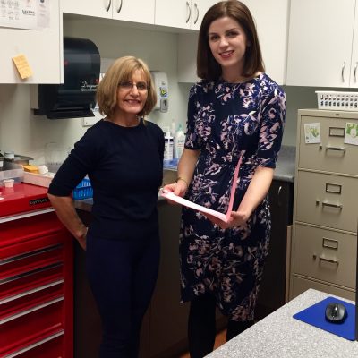 Nurse Angela McClelland & Dr. Sarah Culkin