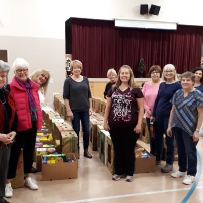 Family Hamper volunteers 2019