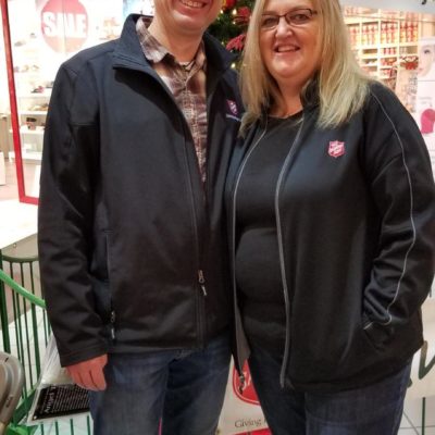 Mark and Jodi at Angel Tree