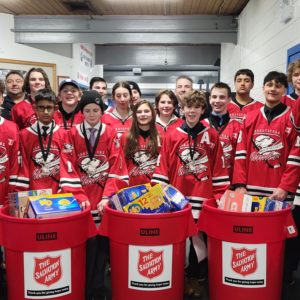 Food drive Feb 2023 Minor Hockey photo